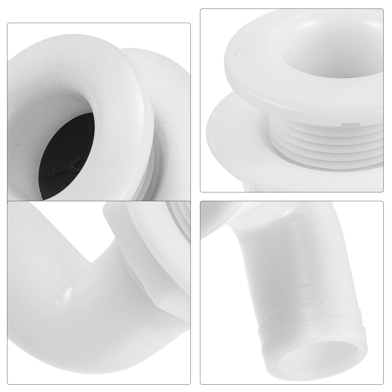 

Plastic Boat Scupper Fitting Yacht Drain Overflow Efficient Water Discharge Easy Installation Marine Accessories Boat Drainage