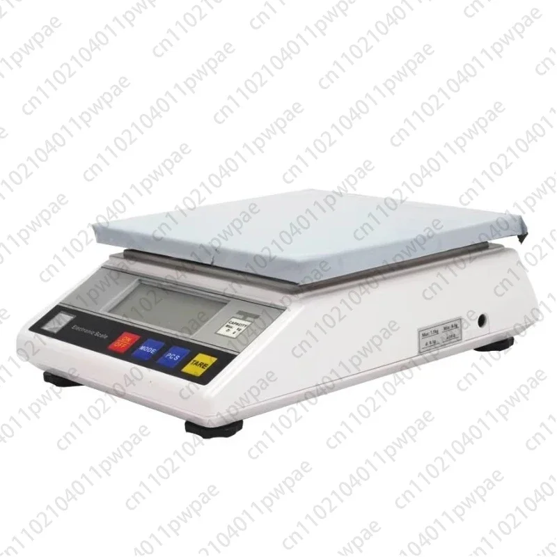 Industrial Scale 10kg 0.1g Digital Electronic Laboratory Balance Heavy-Duty Balance w/ Counting Function Desktop Scale