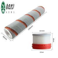AEB1-HEPA Filter Roller Brush For Xiaomi Dreame V9/V10/V11 Wireless Handheld Vacuum Cleaner Accessories Replacement Parts