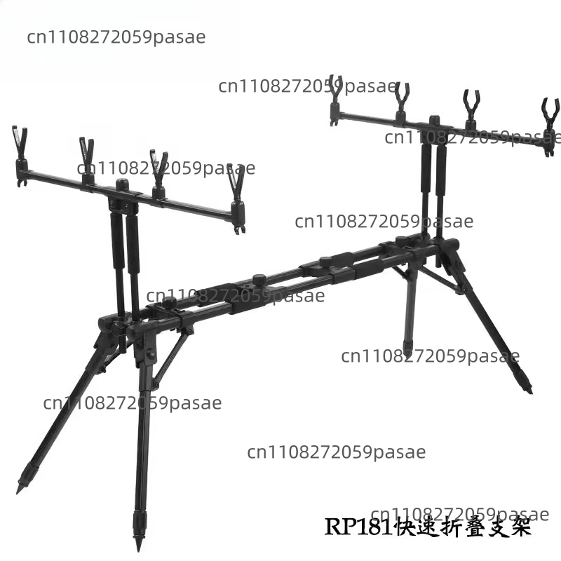 Adjustable Retractable   Rod Pod Stand Holder Foldable  Pole Pod Stand with Carry Case