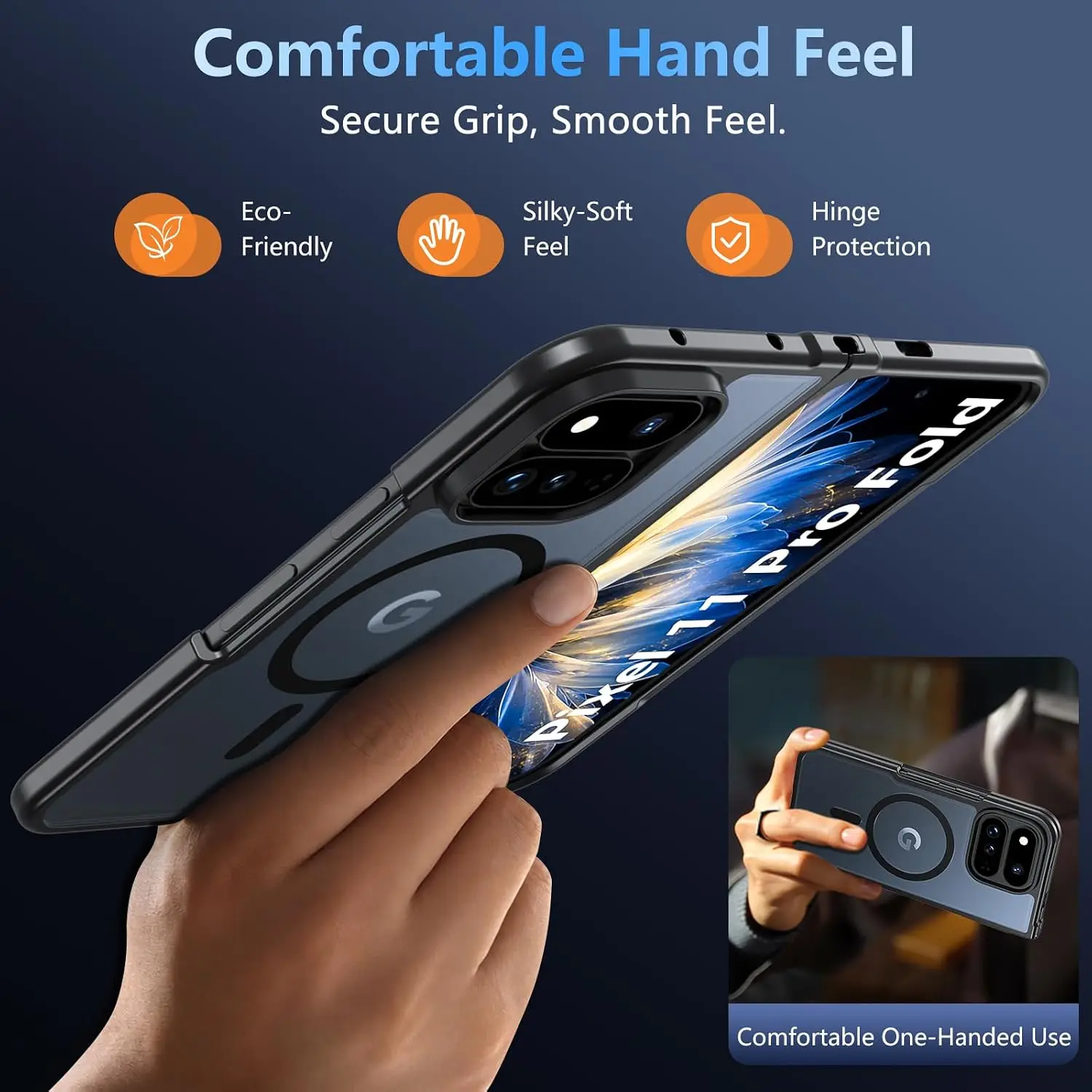 Translucent Case for Magsafe Magnetic Wireless Charging Matte Hard Cover For Google Pixel 11 10 Pro Fold 10ProFold view 5
