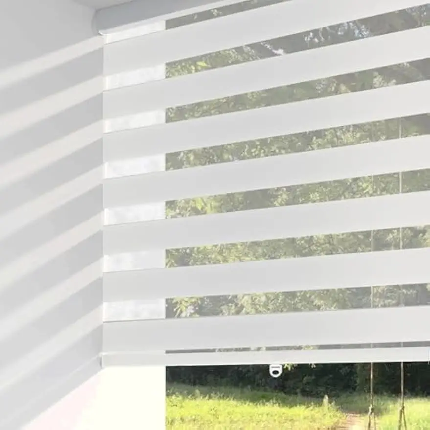 

Cordless Zebra Window Shades, Indoor Blinds, Guard Blinds, Roll Up, Light Filter