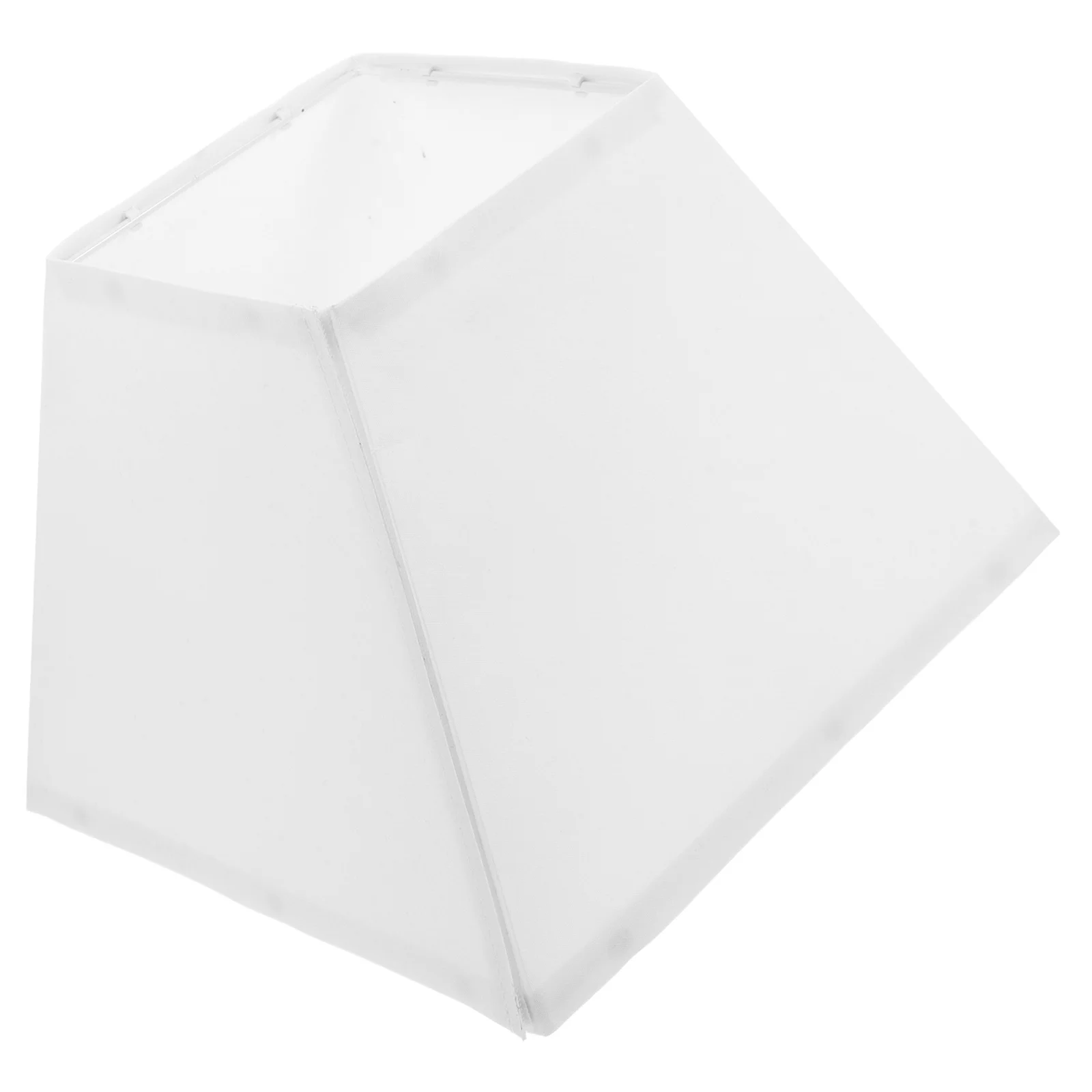 1 قطعة عاكس الضوء النسيج مربع كبير جدا لمصباح طاولة أرضية سهلة التجميع استبدال غطاء خفيف شبه منحرف معلقة الظل #2