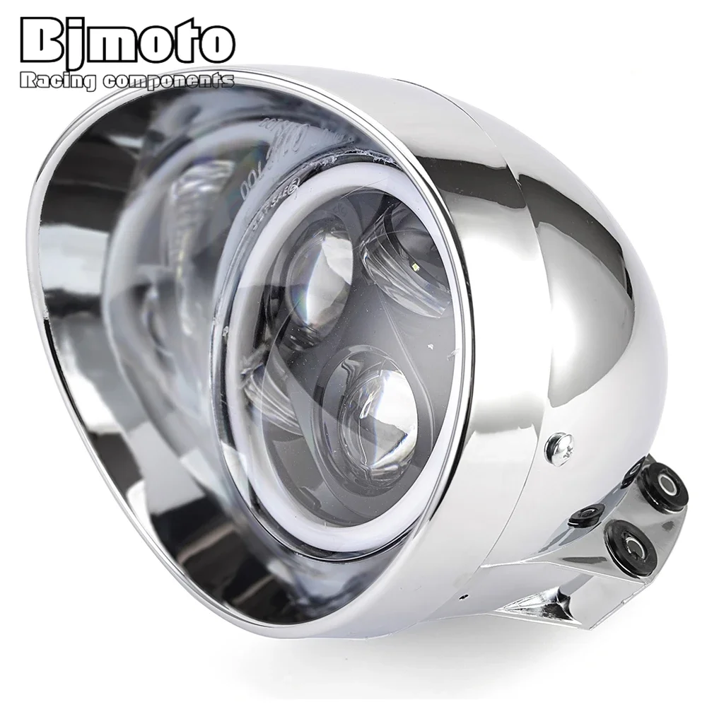 5.75 inch Motorcycle Headlight Turn Signal Light For Harley Cafe Racer applications For Honda Shadow VTX 1300 1800 VT 600 750 - Image 5