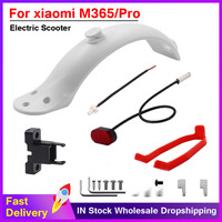 Front Rear Back Fender Mudguard Suppor Bracket for Xiaomi M365 /Pro Electric Scooter Fender tail light Battery Tail light cable