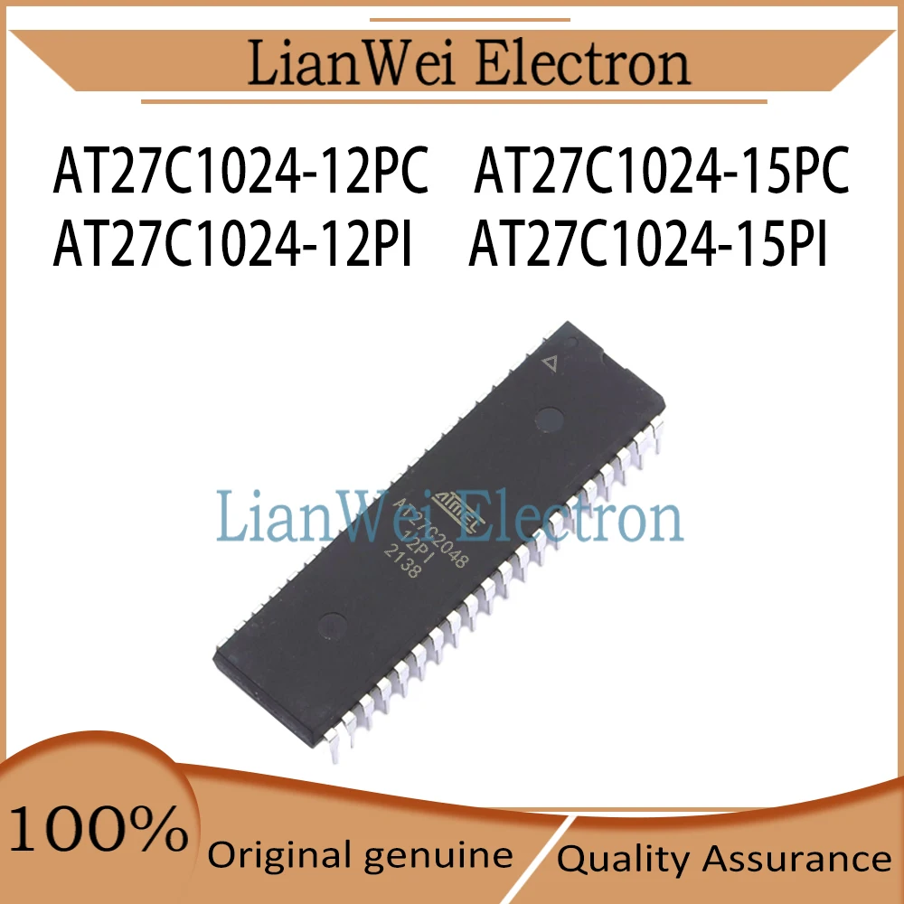 

AT27C1024 AT27C1024-12PC AT27C1024-12PI AT27C1024-15PC AT27C1024-15PI IC Chipset DIP-40