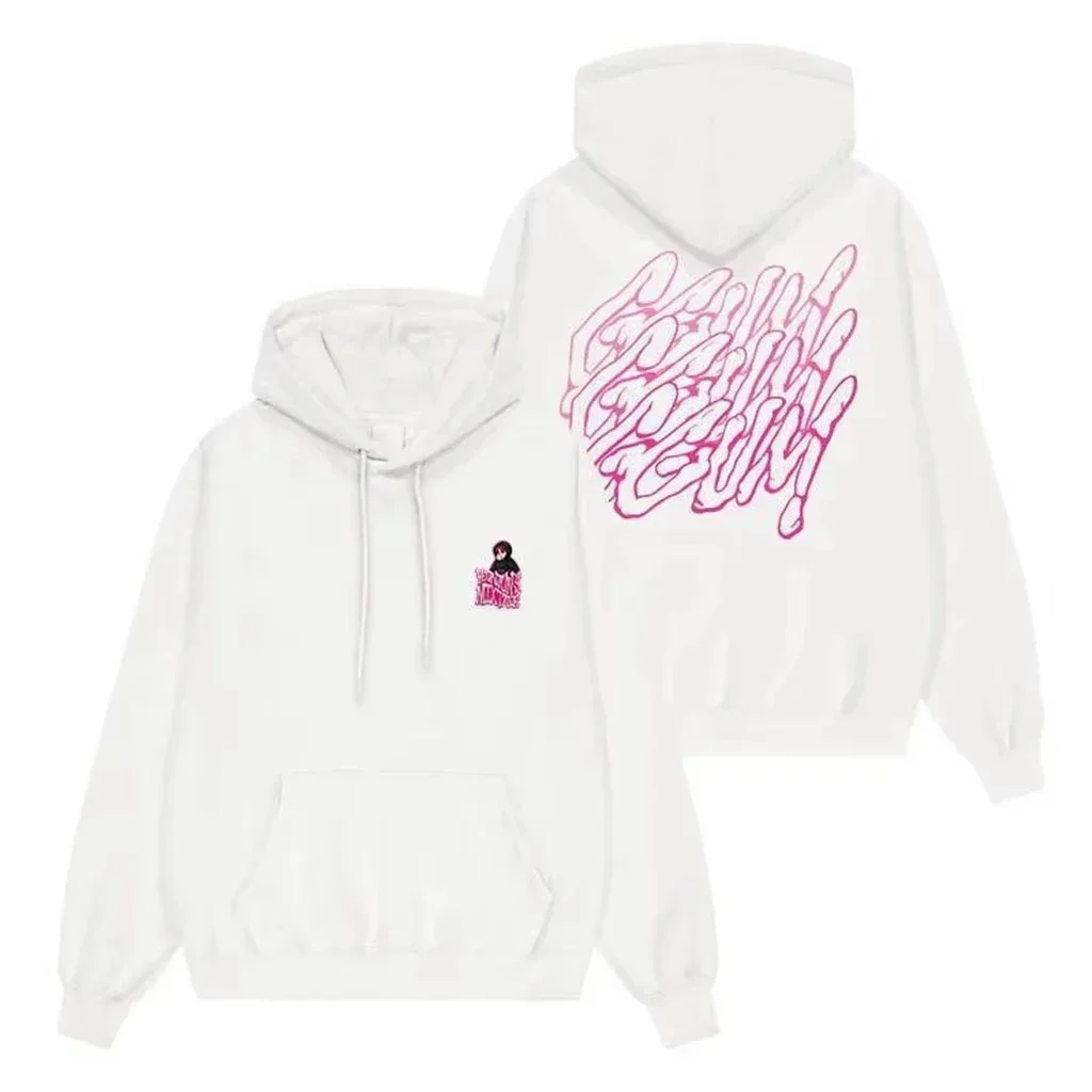 KPOP ins STYLE YEONJUN GGUM Printe Hooded Women\'s Lost in Space Hoodie Round Neck loose WARM Sweater OVERSIZE CLOTHING