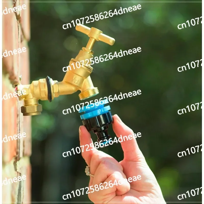 Garden water pipe accessories, faucet quick connection plastic 4 points 6 points internal thread pacifier connector