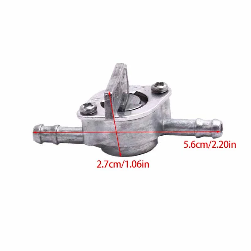 1pcs Universal Inline Fuel Tank Tap Valve Petcock On-Off Switch Gas Fuel Tap Switch for Motorbike Mini Auto Dirt Bike