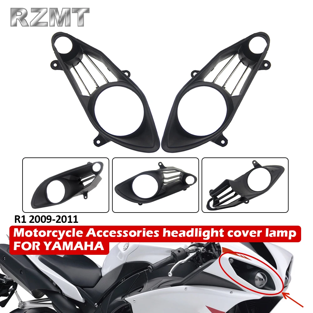 

Motorcycle Accessories Headlight Front Cow Motorcycle Accessories headlight cover lamp FOR YAMAHA R1 2009-2011