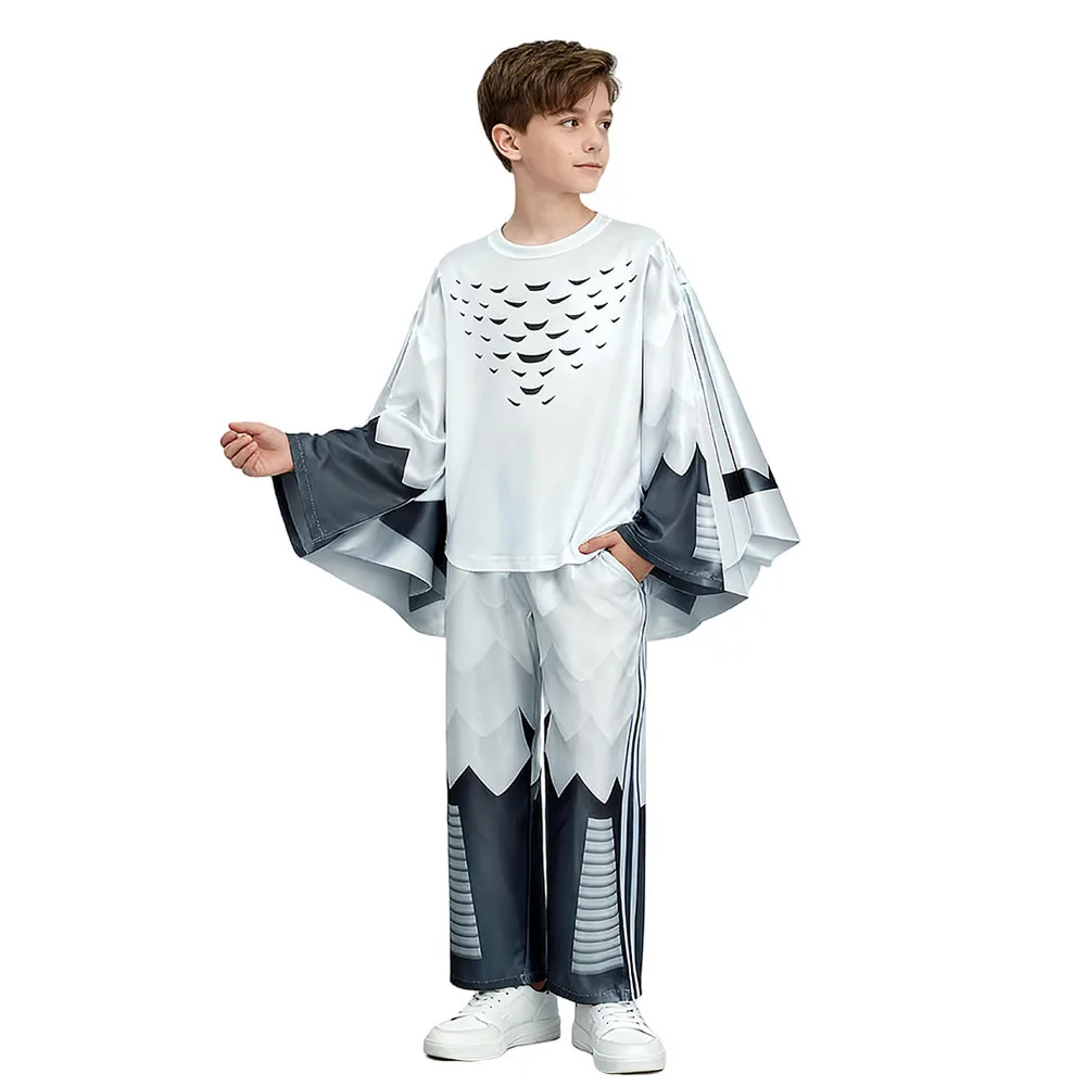 Halloween 99 Night Forest Deer Monster Owl Cosplay Costume , Breathable Safe Material for Party Dress-Up, Unisex Boy Girl
