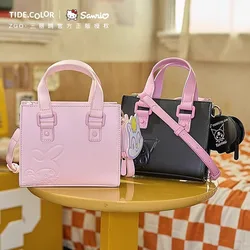 Sanrio Cartoon Kuromi Melody New College Messenger Bag Cambridge Bag Torba na ramię Kobieta Prezent dla fanów