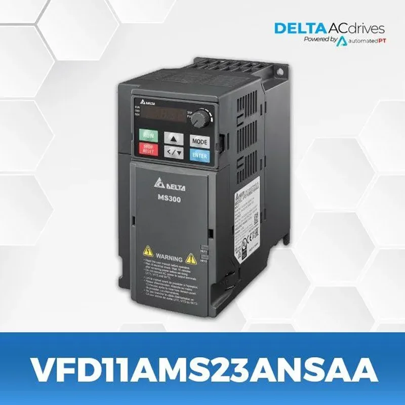 

Delta Inverter MS300 Three Phase 380V VFD11AMS23ANSAA General VFD 15kw Motor Speed Controller Inverter Frequency