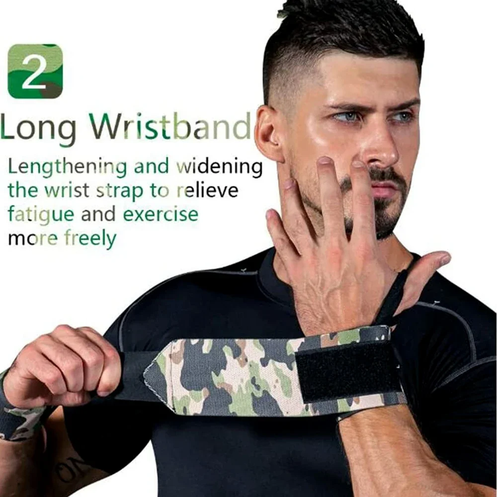 MTATMT 1Pcs Sport Weight Lifting Wristband Wrist Support Gym Training Bar Fitness Padded Wrist Thumb Brace Strap Wrap