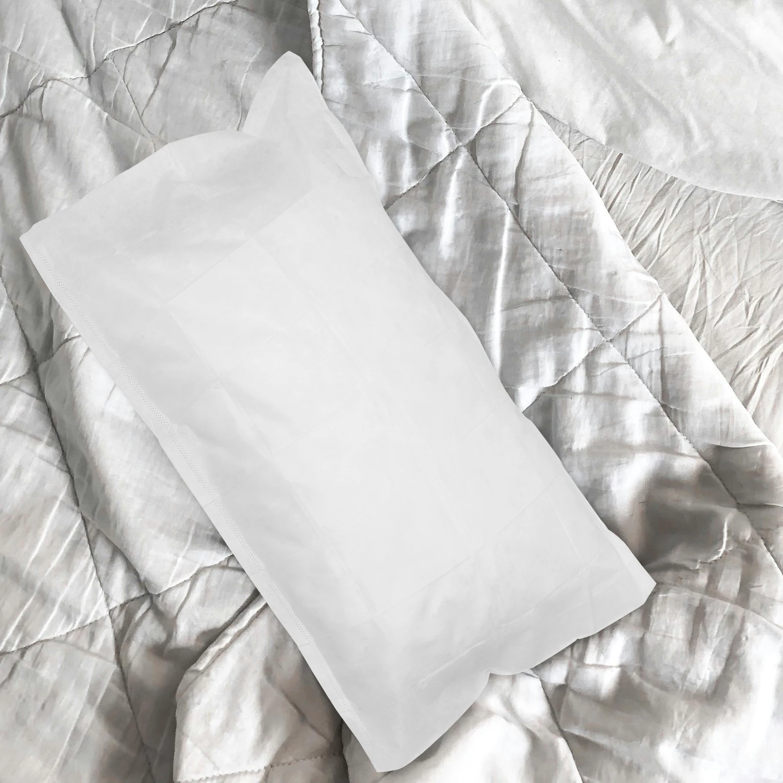 

50 Pcs Spa Massage Hotel Travel Non Disposable Pillow Case Covers Woven Non-Woven Fabric Pillowcase Fabric Covers