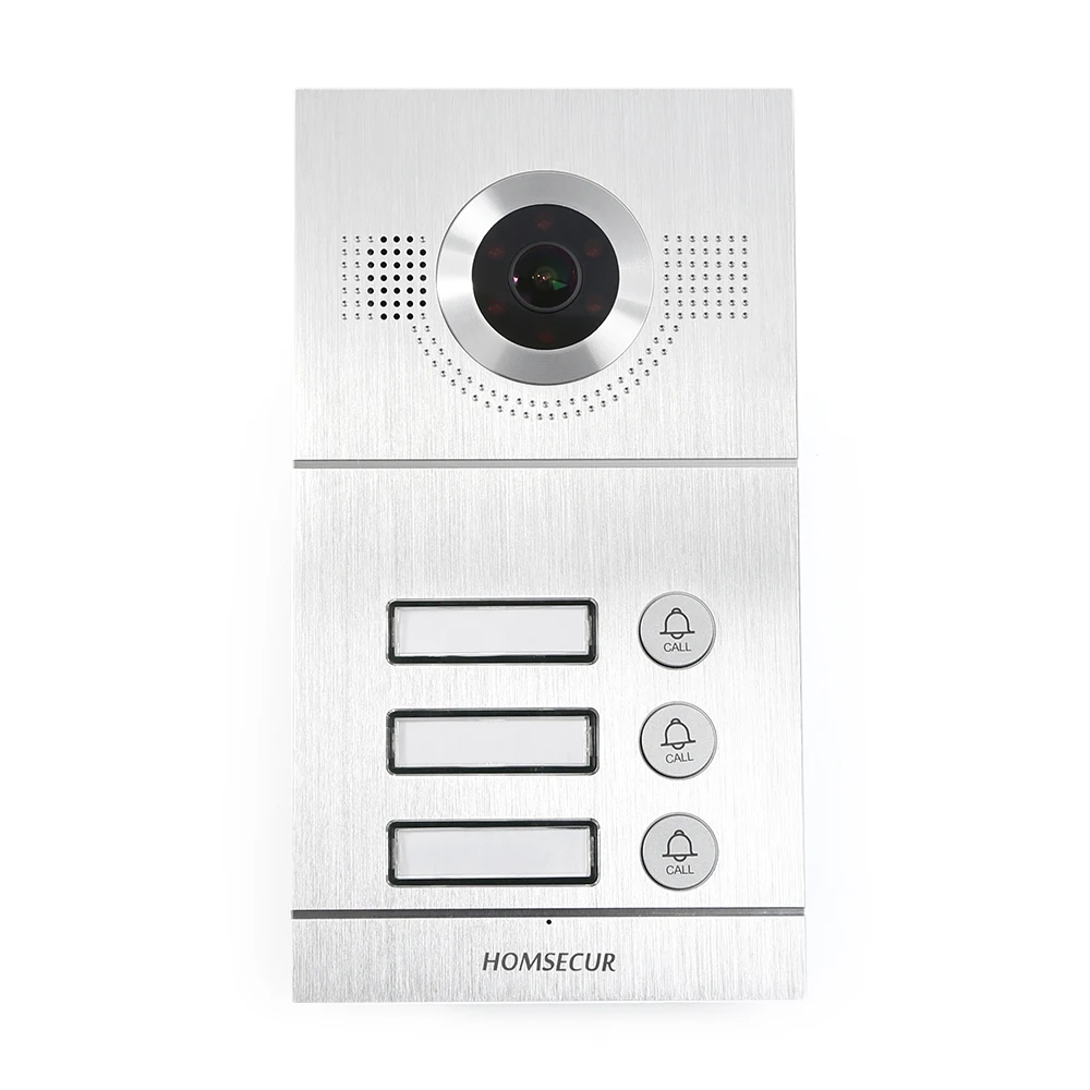 

HOMSECUR B12CF-S Outdoor Station Doorbell Camera For HDK Series Video Doorphone Entry Intercom