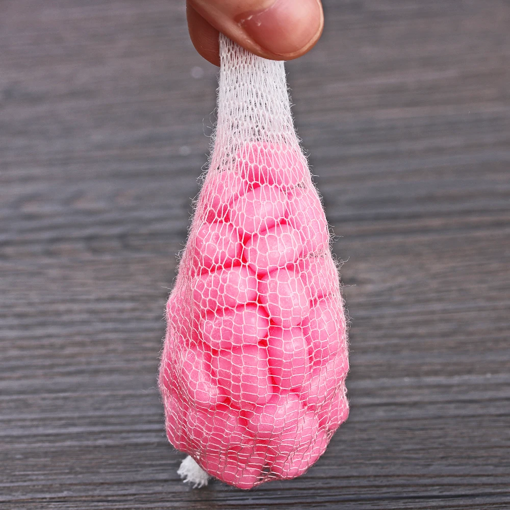 5M Soluble PVA Mesh Refill Carp Fishing Feeder Fishing Lures Refill Rig Hook Bait Wrap Bags 25/37/44mm Bag Fishing Accessory