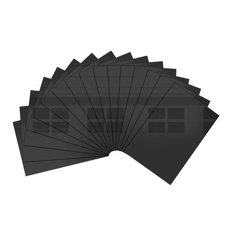 CHCH Magnetic Garage Door Window Glossy Magnetic Decorative Magnetic Garage Door Decorative Hardware 6X4 Inches 16PCS