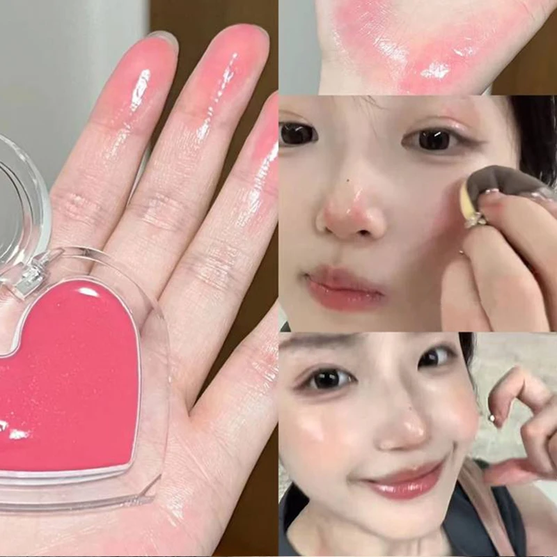 Love Monochrome Powder Blusher Cream Natural Brightening Facial Stereoscopic Lasting For Cheap Facial Cosmetics