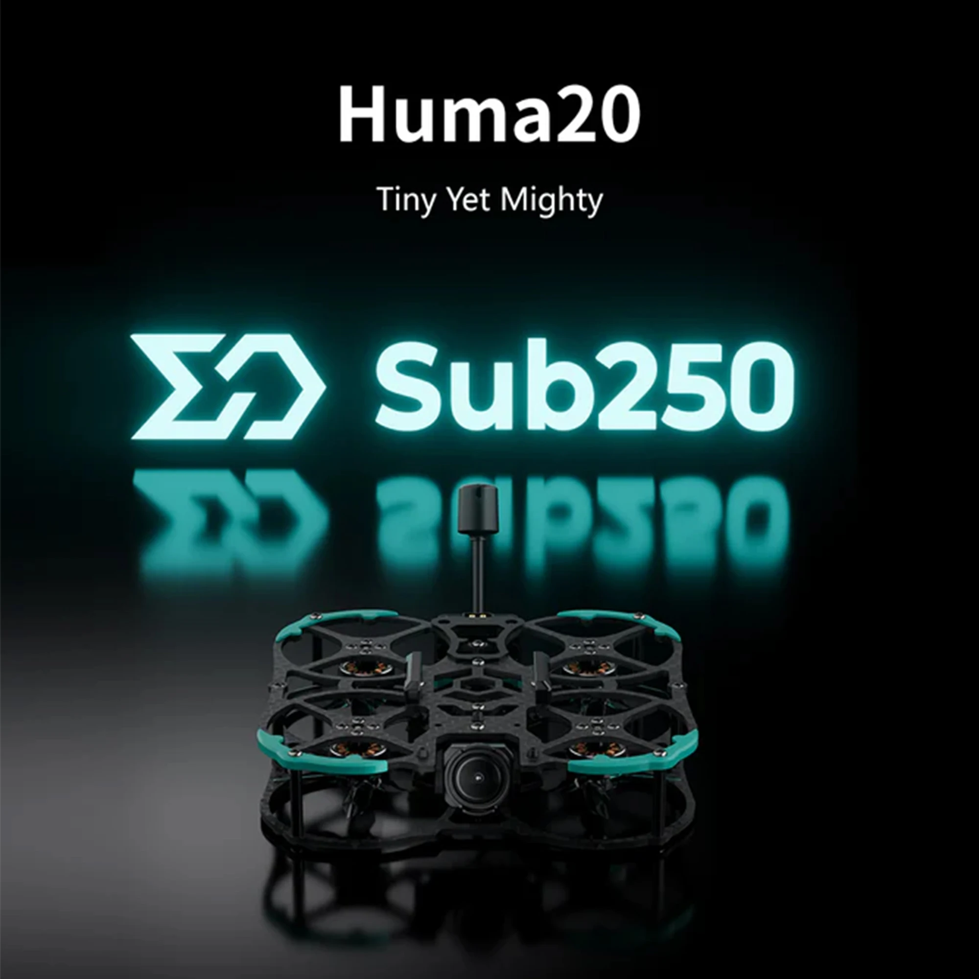 Sub250 Huma20 2Inch HD O3/WTFPV/Frame 4S XT30 CineWhoop FPV Drone for DIY Toy with Brushless Motor PNP/TBS NanoRX/ELRS 2.4