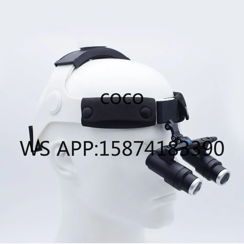 Headband 6.5X Medical Surgical Loupes, Portable Dental Medical Magnifying Glass Loupe