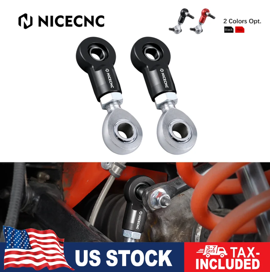NICECNC X3 New UTV Front Sway Bar Stabilizer Link Kit For Can-Am Maverick X3 Max R 4x4 Turbo 2018-2022 2017 Upgraded Accessories