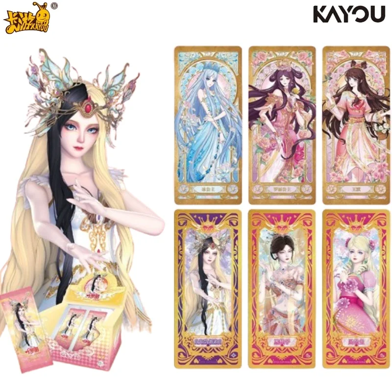 KAYOU Ye Luoli Fantasy Pack Vol.16 Collectible Trading Cards Booster Box, Anime Fairy Princess Holo Foil Rare Card Toy Gift