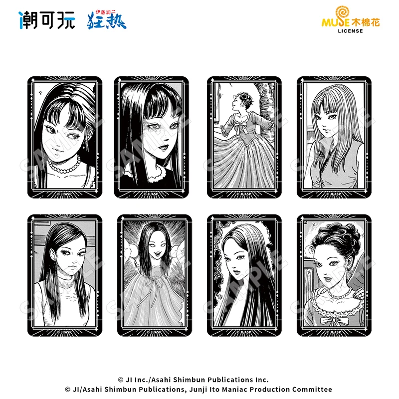 Anime Junji Ito Kawakami Tomie Badge Griezelige Comics Anime Accessoires Broche Pins Blik ACG Goederen Collectie Kids Geschenken