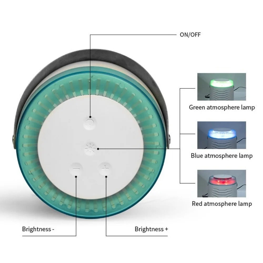휴대용 제습기 공기 청정기 USB 음소거 수분 흡수기 홈 룸용 공기 건조기 사무실 주방 전기 탈취제 건조기