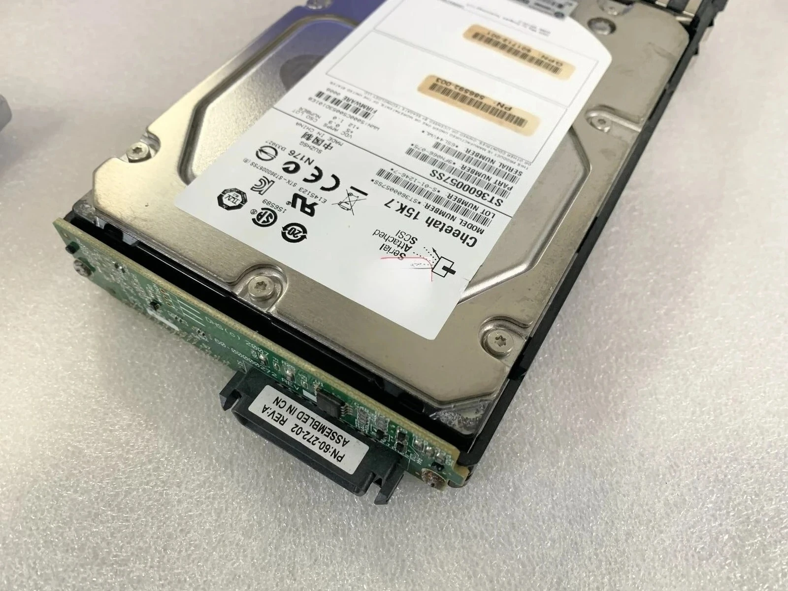 Hard Drive AP860A 600G 15K 3.5 SAS 601777-001 P2000 MSA2000