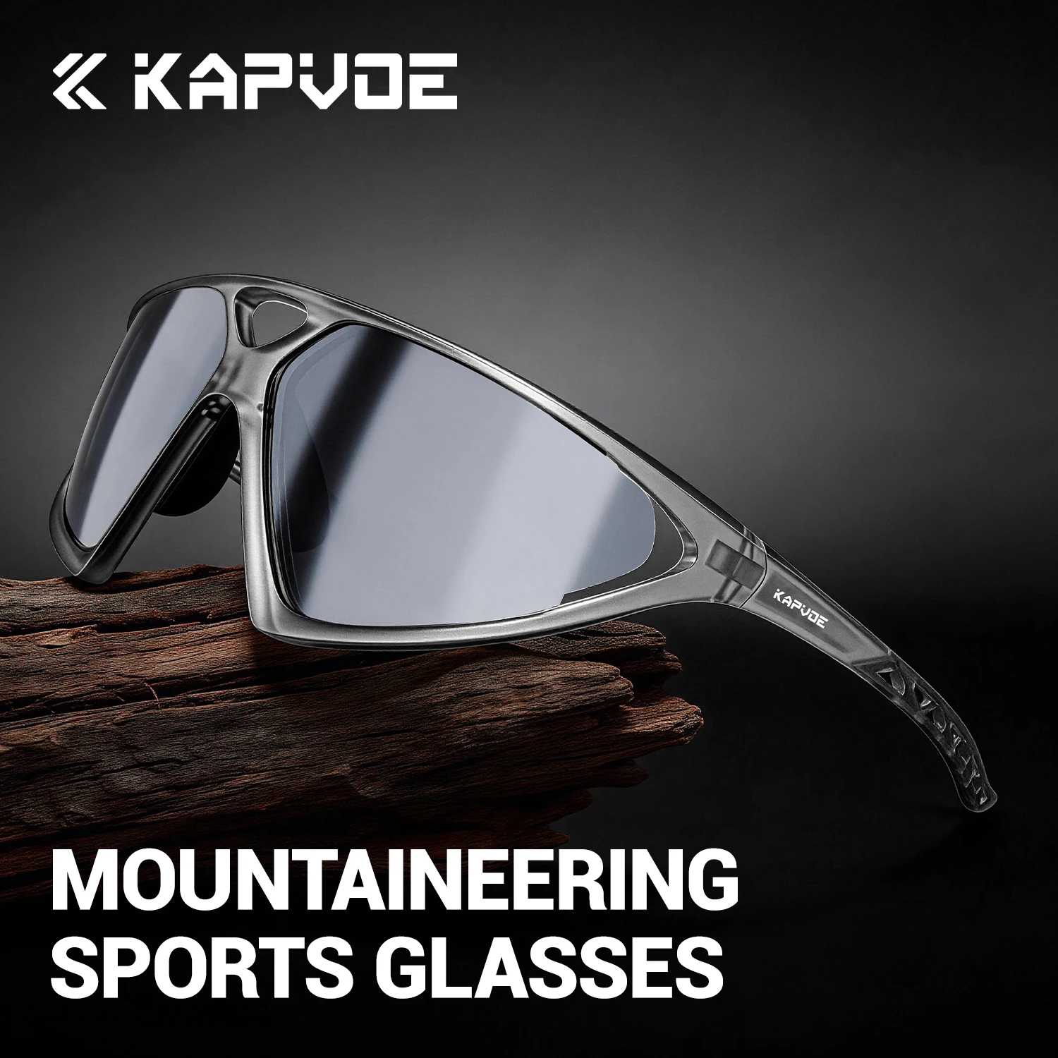 

KAPVOE Photochromic HD Hiking Sunglasses Outdoor Cycling Sports Glasses Road Sunglasses Running Racing Shades Stylish Sunglasses