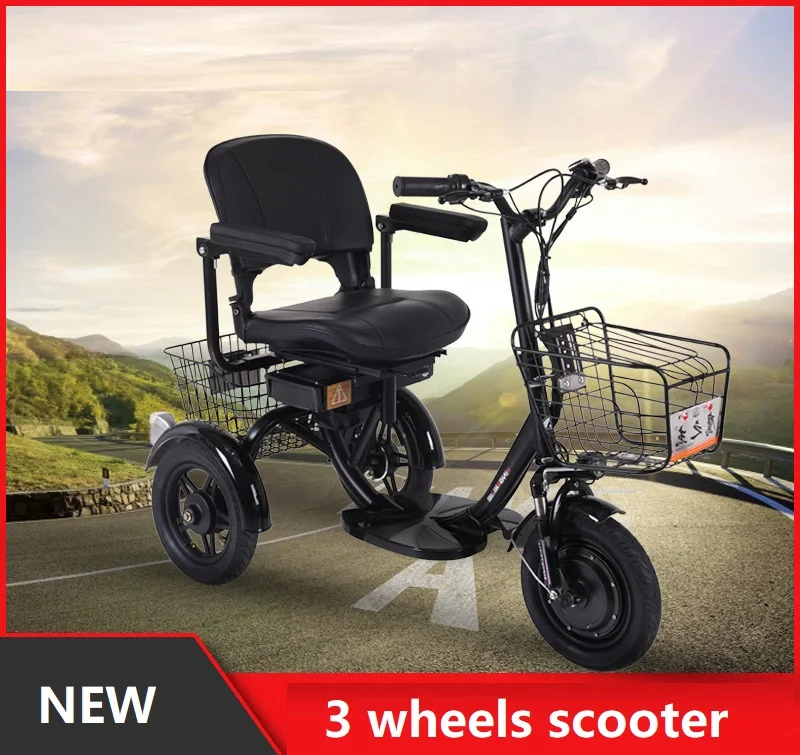 alloy wheel china powerful yongkang 3 wheel mobility one seat electric old people scooter city bike