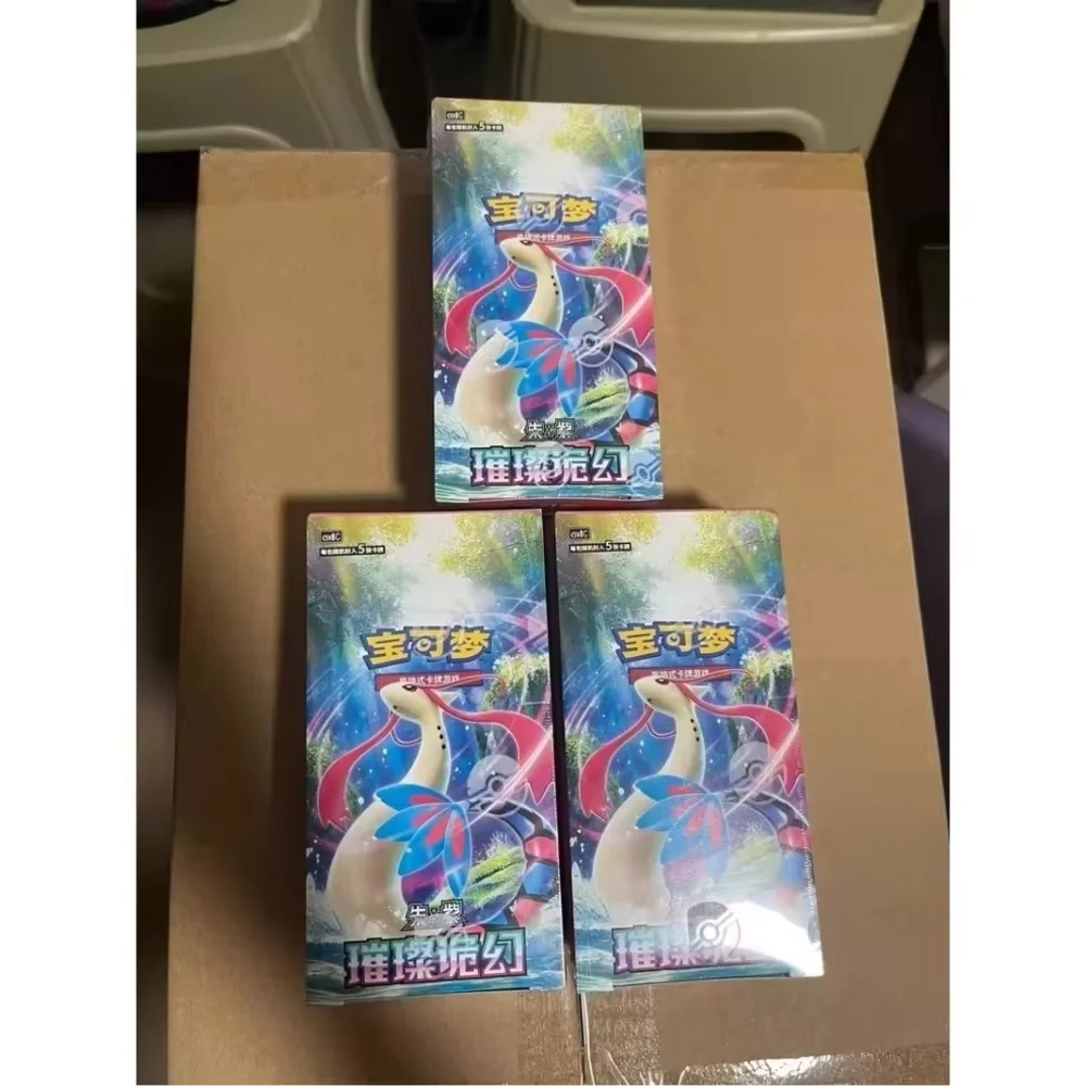 

Pokemon Scarlet & Violet 12.0 13.0 14.0 15.0 CSV6C Trading Card Game PTCG Booster Box Simplified Chinese Version Collection Toys
