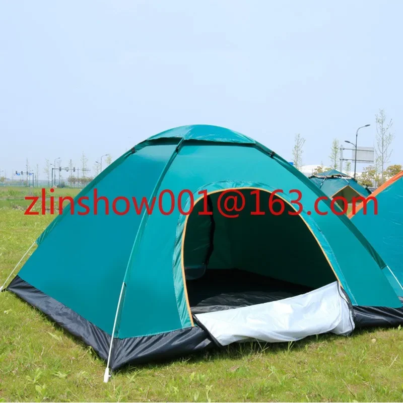 2 to 4 person waterproof family Tent outdoor camp/camping tent with Removable Rainfly