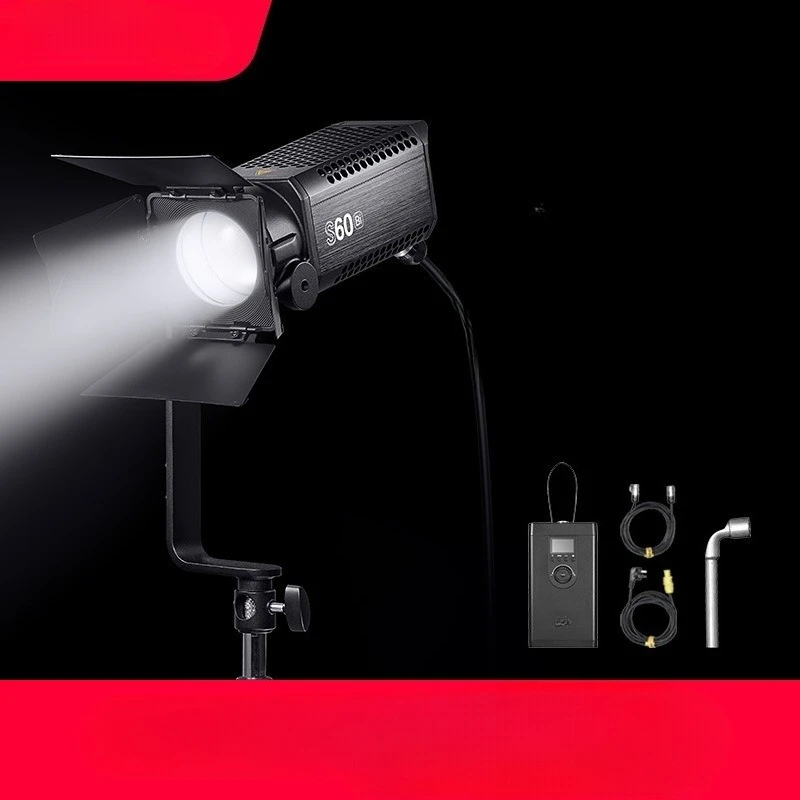 Dual color temperature spotlight led fill light focus 60W short video live studio light