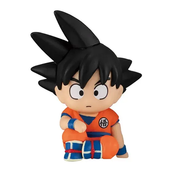 BANDAI Dragon Ball Gashapon Son Goku Vegeta IV Krillin Yamcha Waiting for Role anime figure collect model in stock