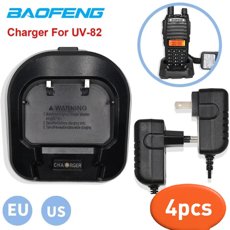 4Pcs Baofeng UV82 D…