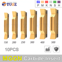 TUOZ Carbide Insert MGGN150 MGGN200 MGGN250 MGGN300 400 500 -JM MGMN High Quality Turning slotted blade