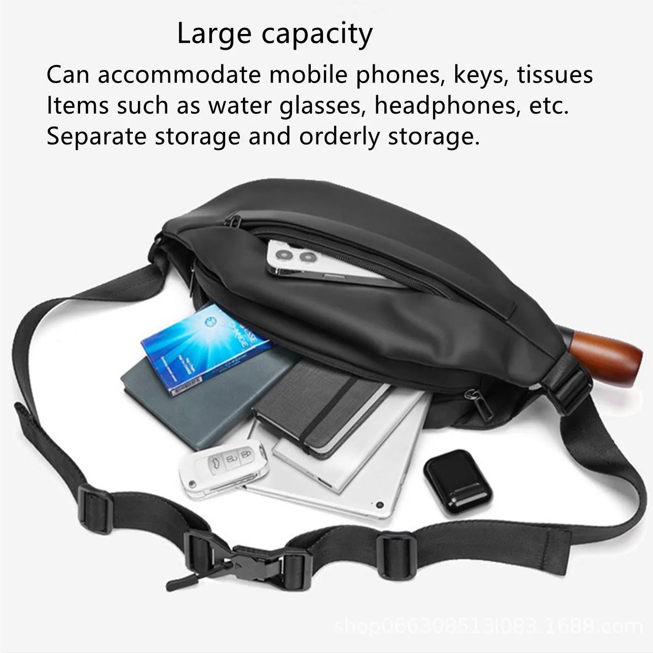 Fashion Chest Bag Waterproof One Shoulder Crossbody Pack Tablet Computer Storage Backpack Sport Leisure Travel Messenger PC Back