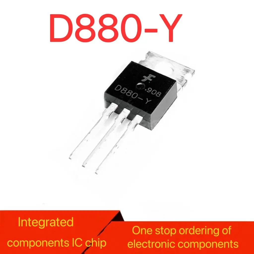 【5ชิ้น】ใหม่เอี่ยมนำเข้า D880 KSD880ทรานซิสเตอร์ดับเบิลคลิก2SD880 D880-Y-220มีในสต็อกสำหรับการซื้อโดยตรง