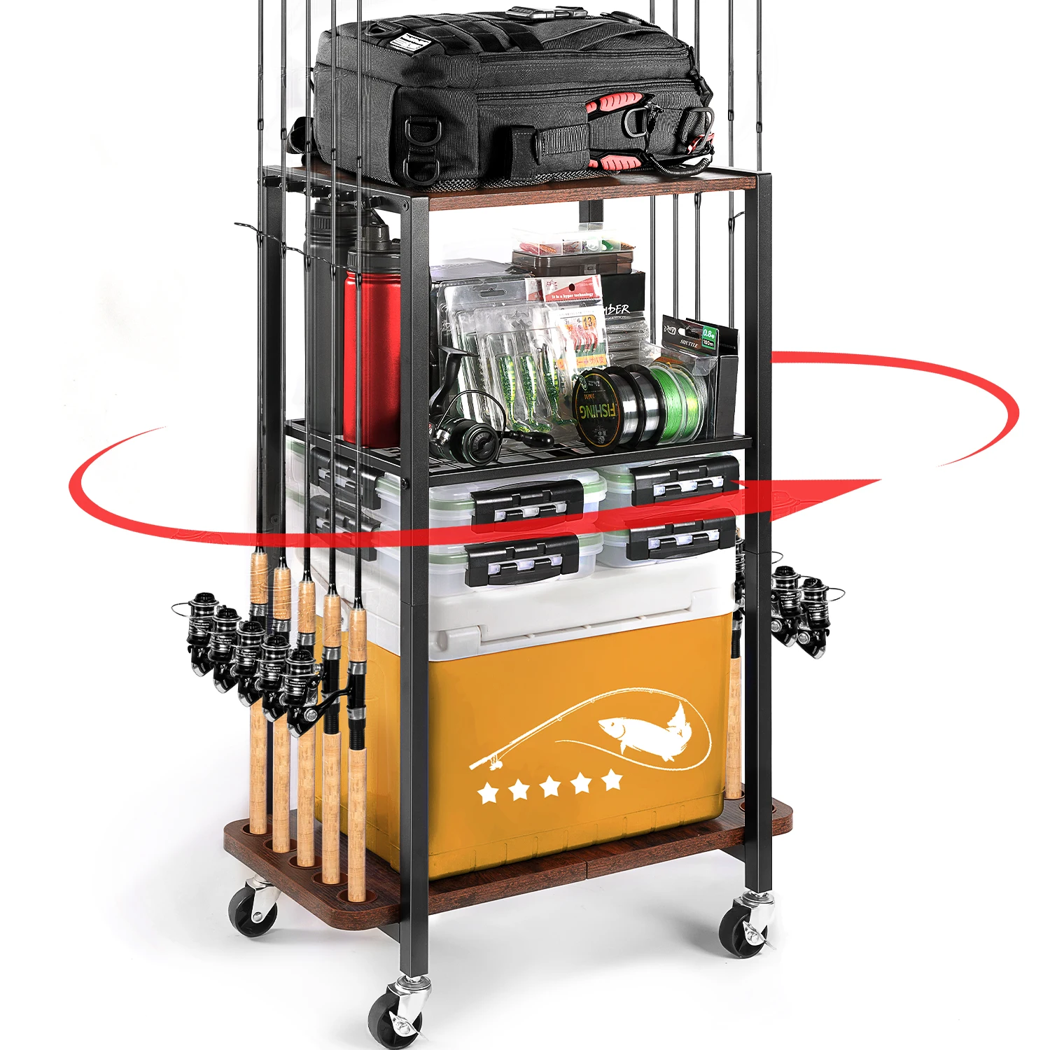 Ghosthorn Rotating Fishing Tac - Fishing Equipment Organizer ulasan dan harga