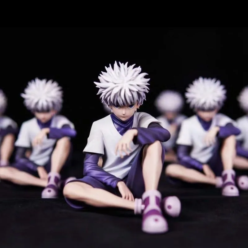 11 cm Anime Hunter X Hunter Killua Zoldyck Action Figure Gon Freecss Nudel Stopper Figur Modell Auto Ornamente Spielzeug Geburtstag geschenk