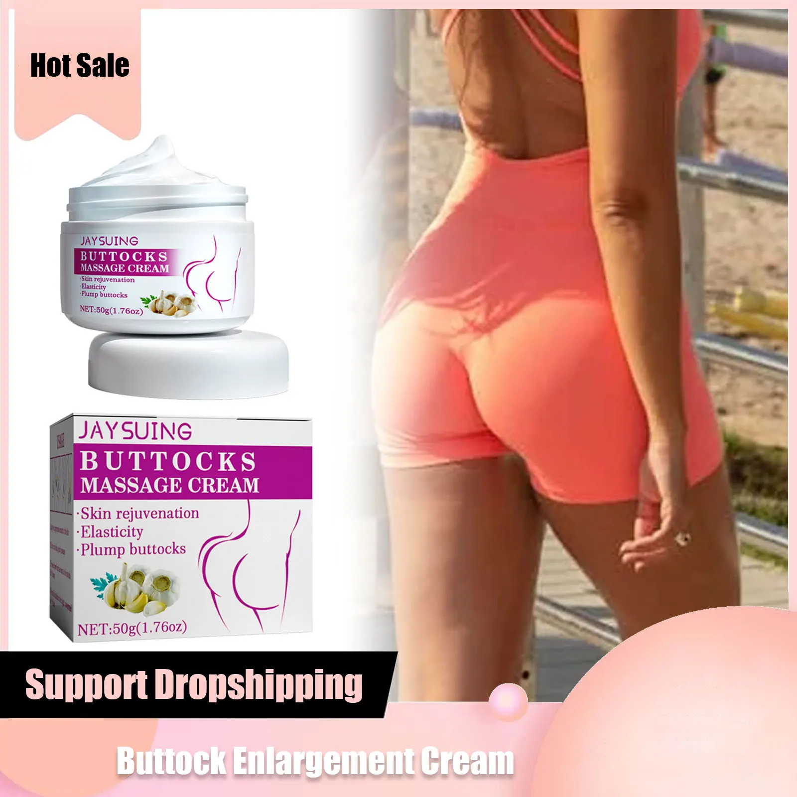 

Buttock Enlargement Cream Hip Lift up Big Ass Enhance Hip Growth Tighten Shaping Sexy Nourish Women Butt Firming Lifting Cream