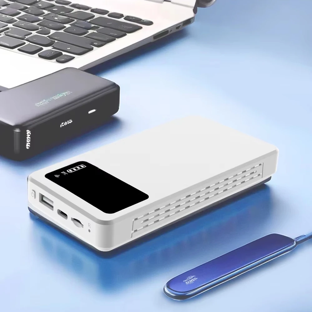 JIMI 8000mAh Baterai Power Bank Perangkat Hotspot Wifi Saku Universal Router 4G LTE Router Wifi Mobile