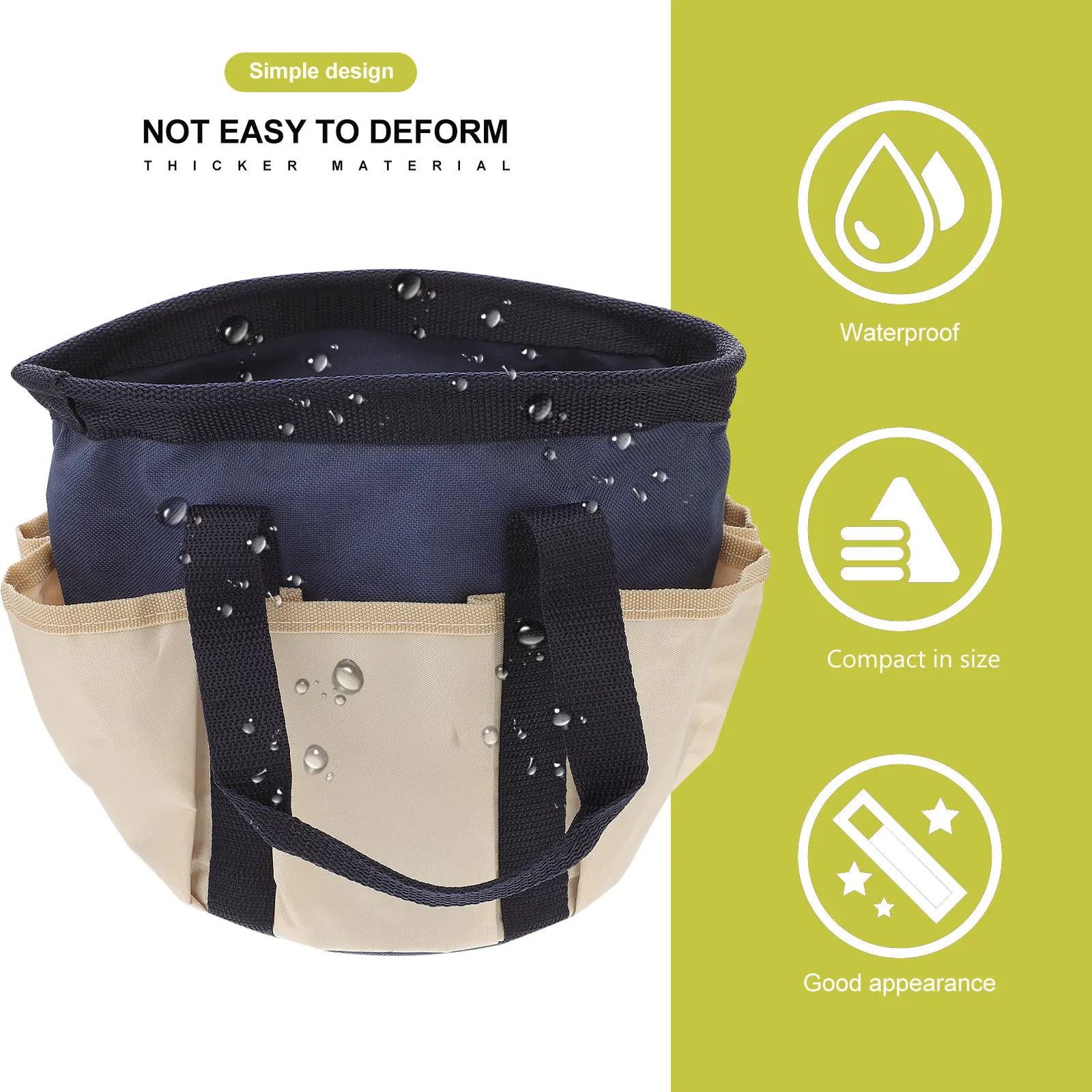Lightweight Garden Tool Pouch Compact Portable Organizer for Outdoor Gardening Multiple Storage Pockets Quick Access Sleek