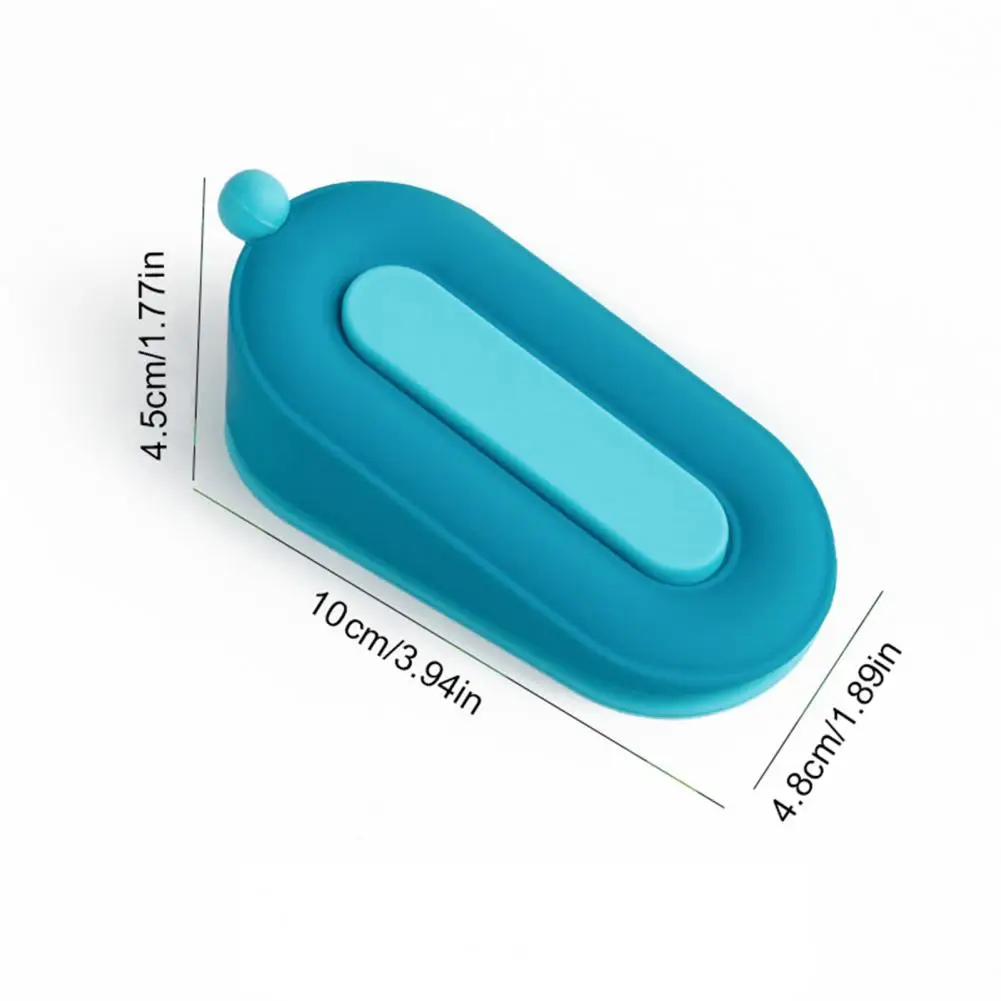 

Декоративный клиновидный упор для двери в форме пончика, противоскользящий, ветрозащитный, без сверления, для защиты пола (ковролина, плитки)
