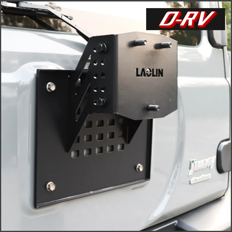 New Innovation Spare Tire Lift Bracket Spare Tire Riser Mount Adjustable Lift Kit For  Jimny Accessories JB64 JB74 JB33 JB43
