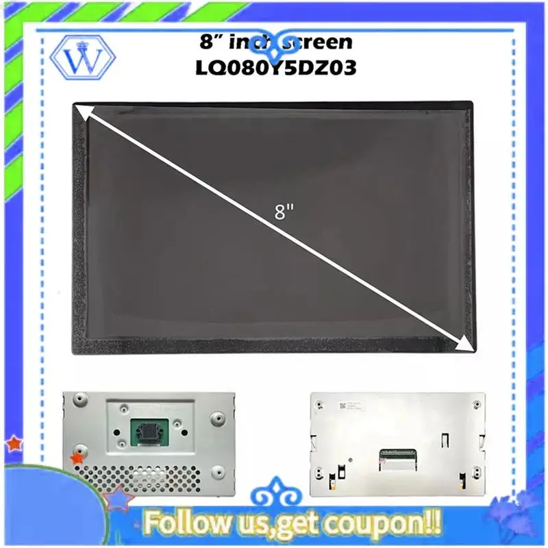

M46K-SYNC 2 Radio 8Inch LCD Display Panel Only Replacement For Ford Fusion 2013-2016
