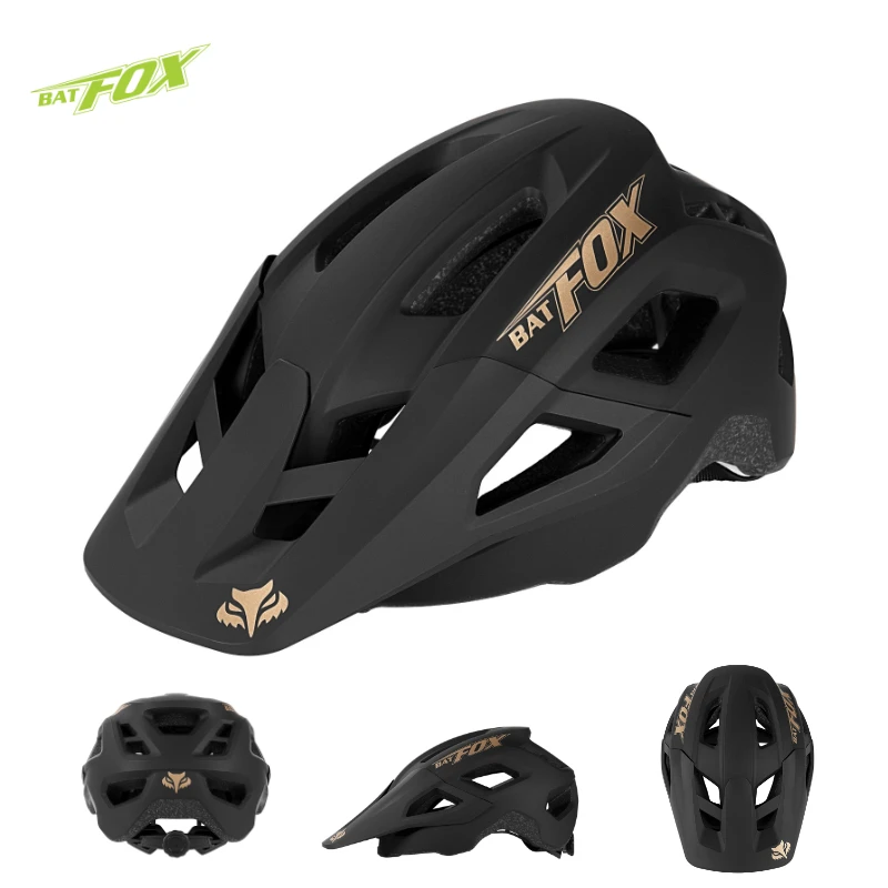 BATFOX Fahrradhelm MTB Casco Fahrradhelm Sicherheit Weiß Integral geformter Mountainbike-Helm für Männer Frauen Casco Bicicleta – Detail 24