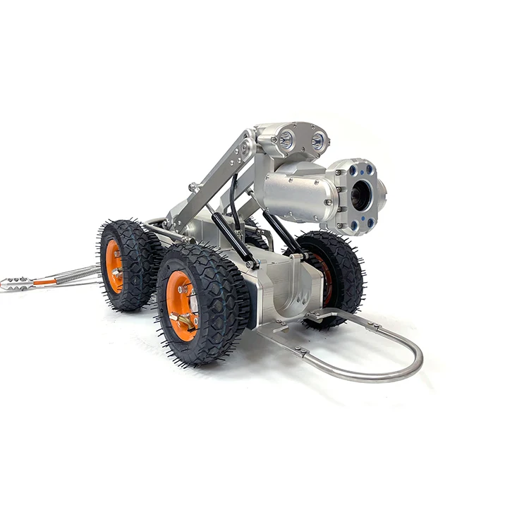 CCTV Drain Pipe Inspection Survey Crawler Robot Camera Sewer Pipeline Inspect Crawler Robotic System